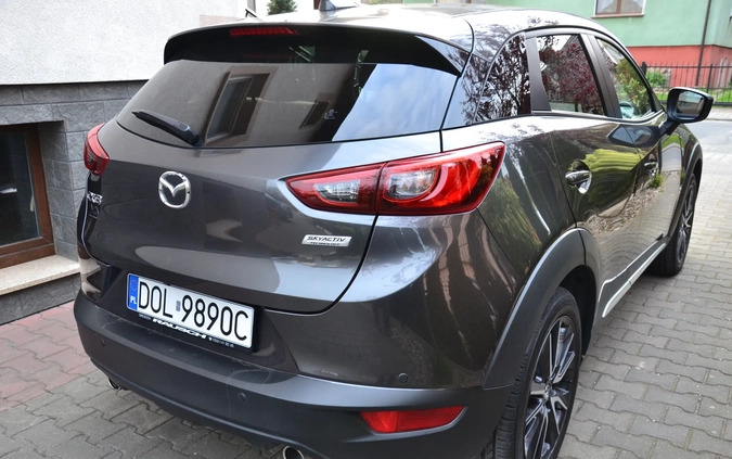 Mazda CX-3 cena 89000 przebieg: 29700, rok produkcji 2018 z Radymno małe 67